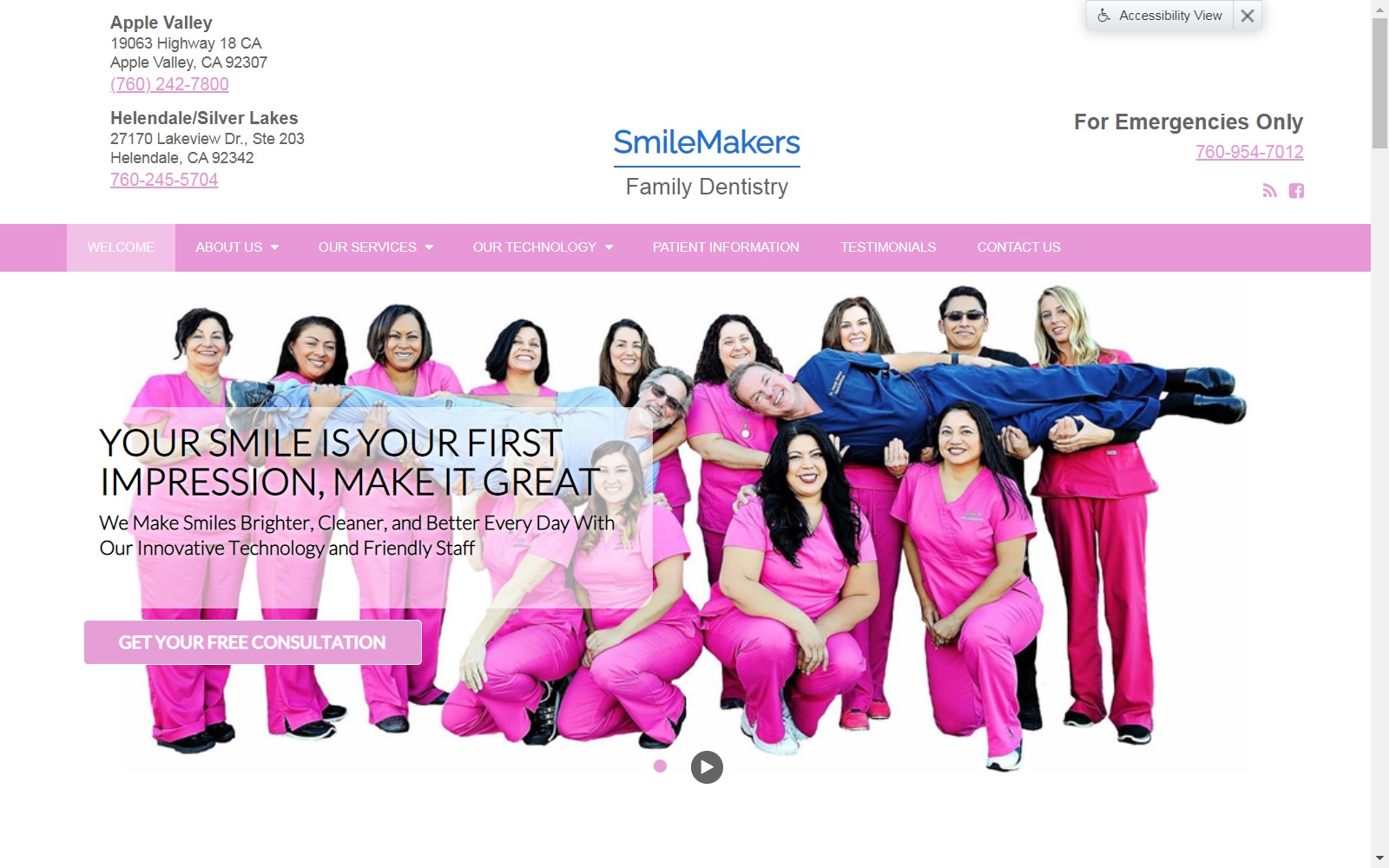 smilemakers.biz screenshot