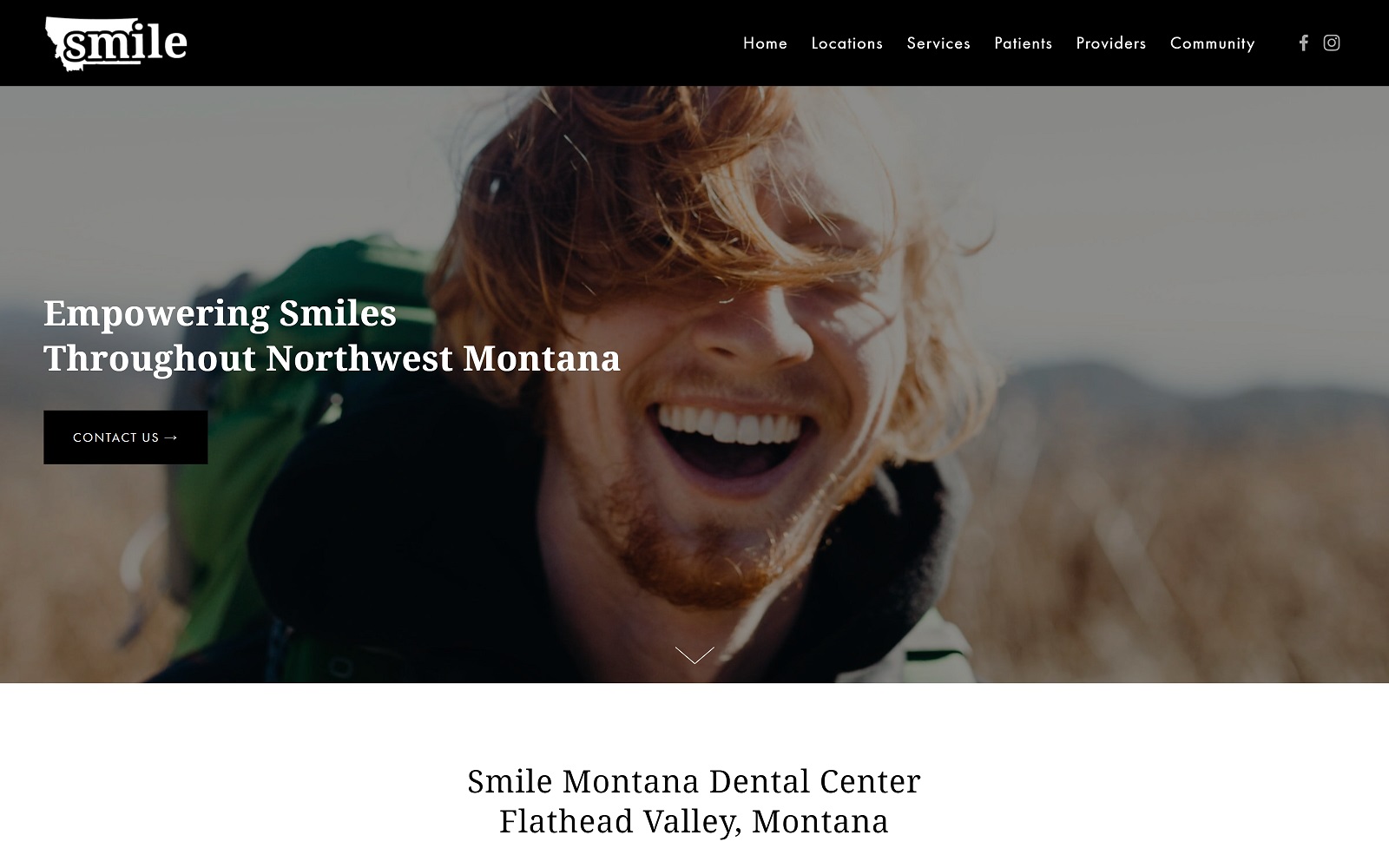 smilemontana.com screenshot