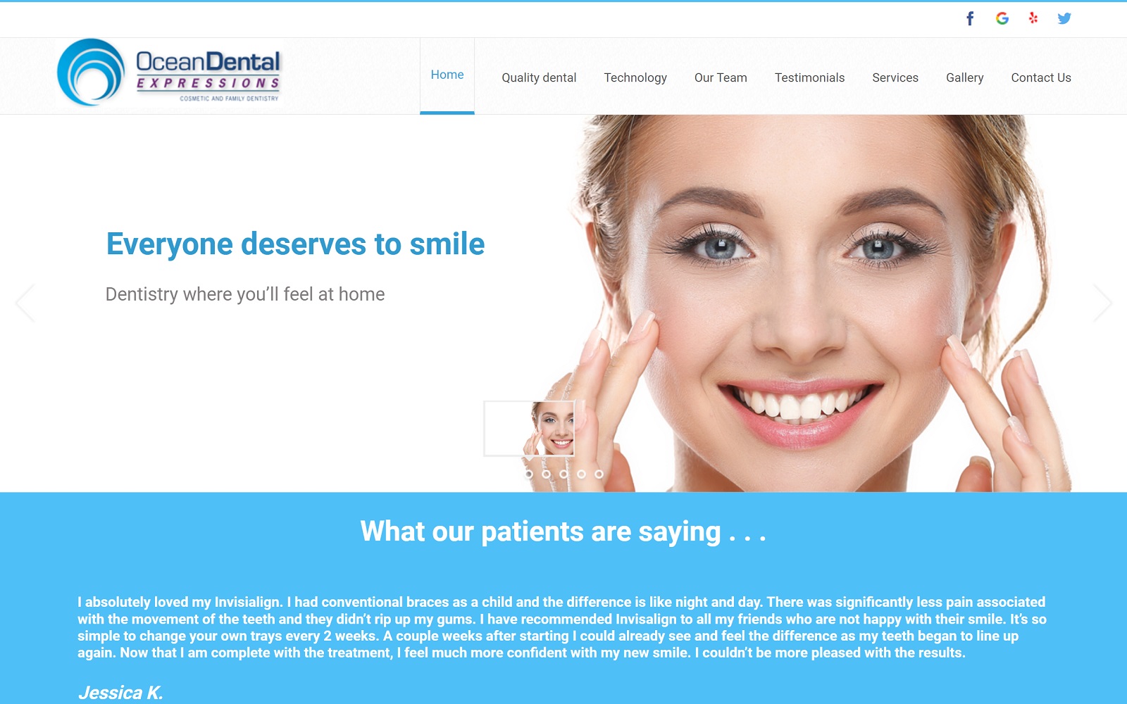 smilenj.com screenshot