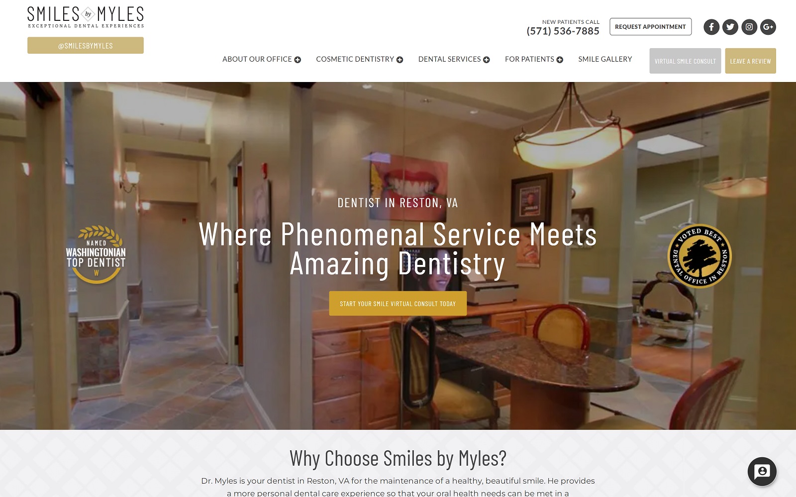 smilesbymyles.com screenshot