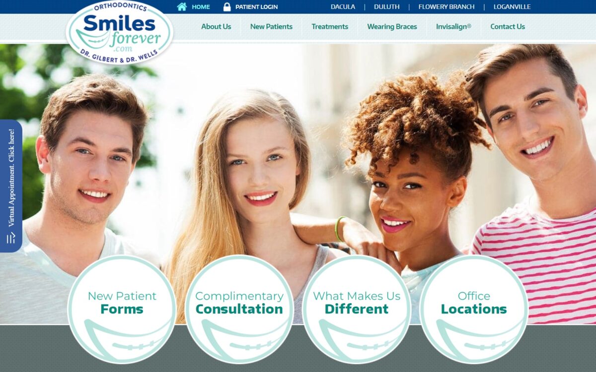 smilesforever.com screenshot