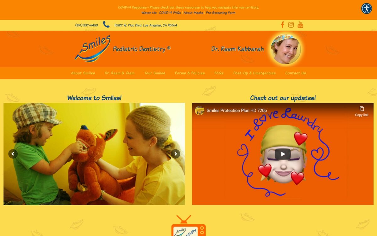 smilesla.com screenshot