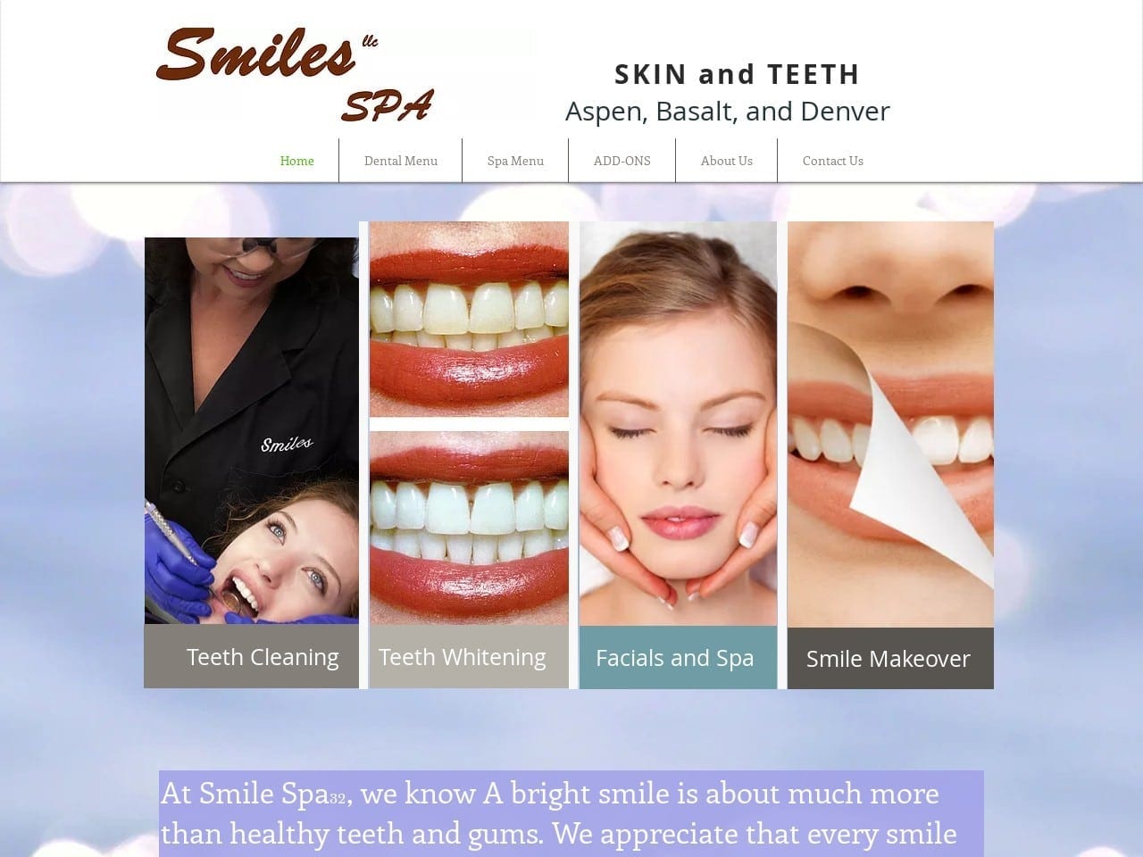 Smiles  Llc Website Screenshot from smilesllc.com