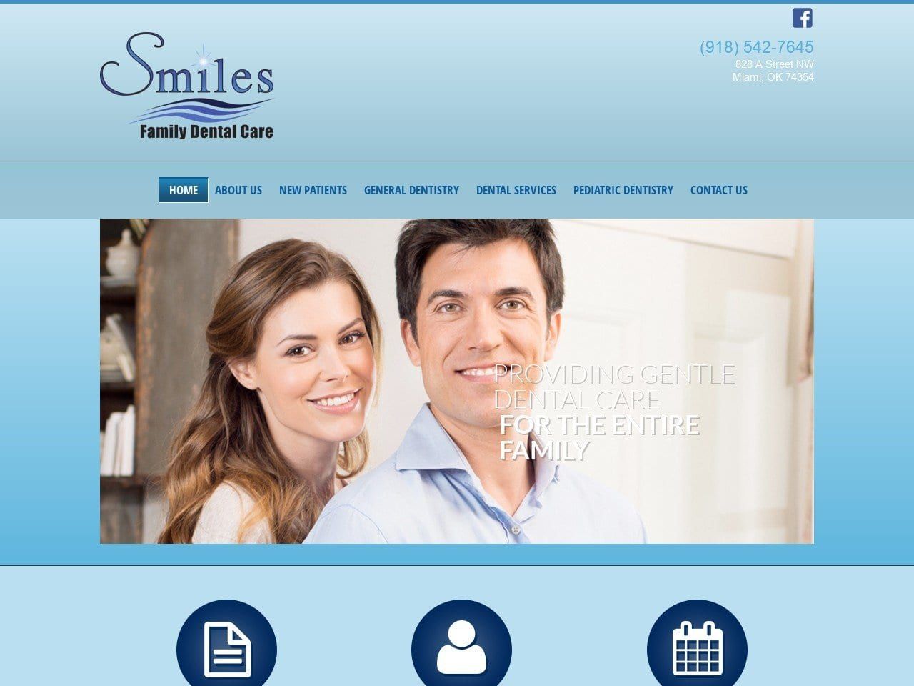 Smiles  Miami Website Screenshot from smilesmiami.com