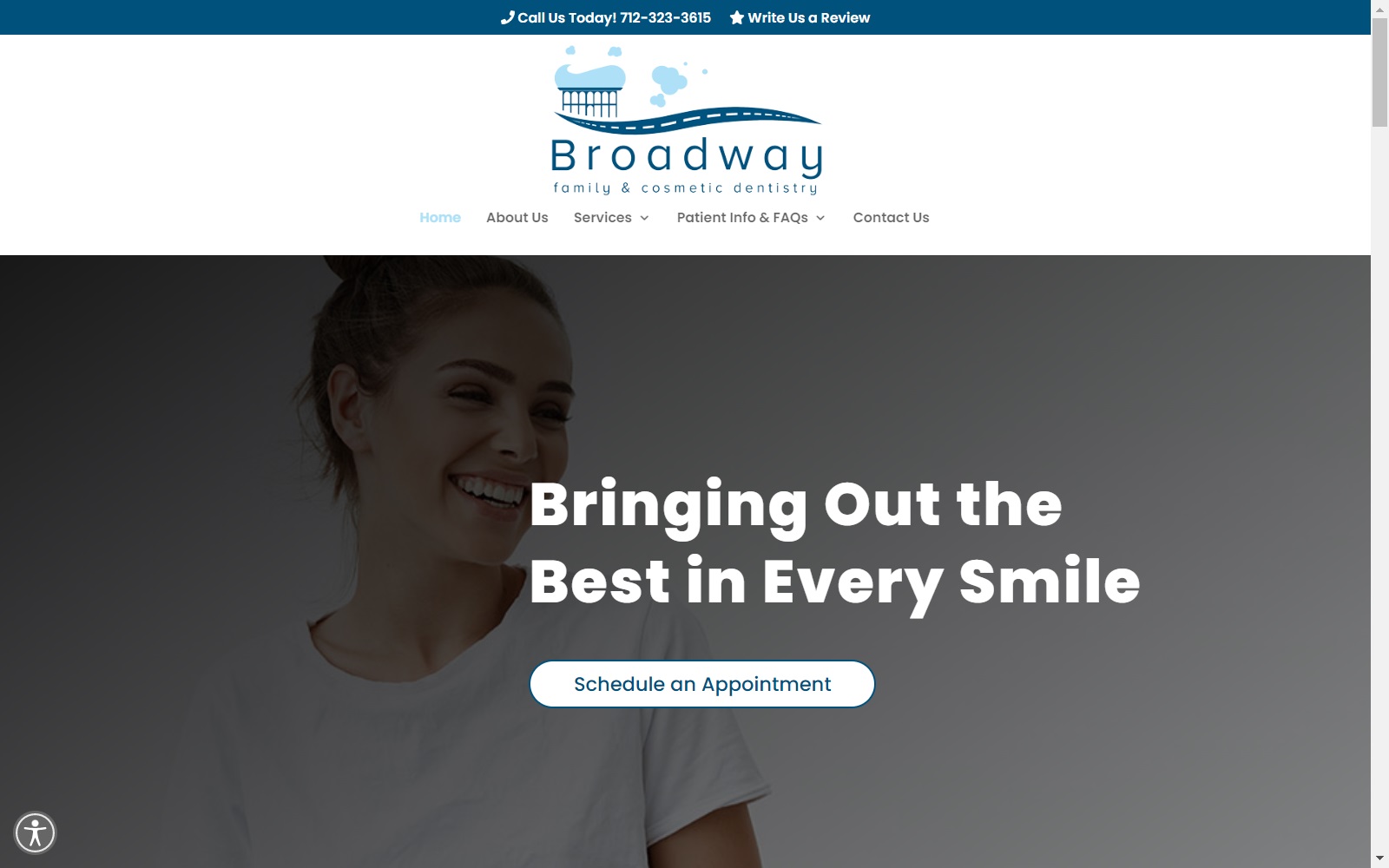 smilesofbroadway.com screenshot