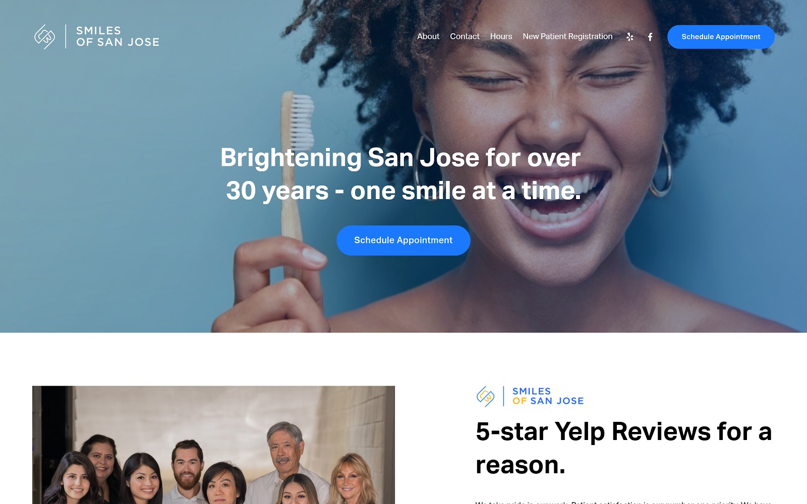 smilesofsanjose.com screenshot