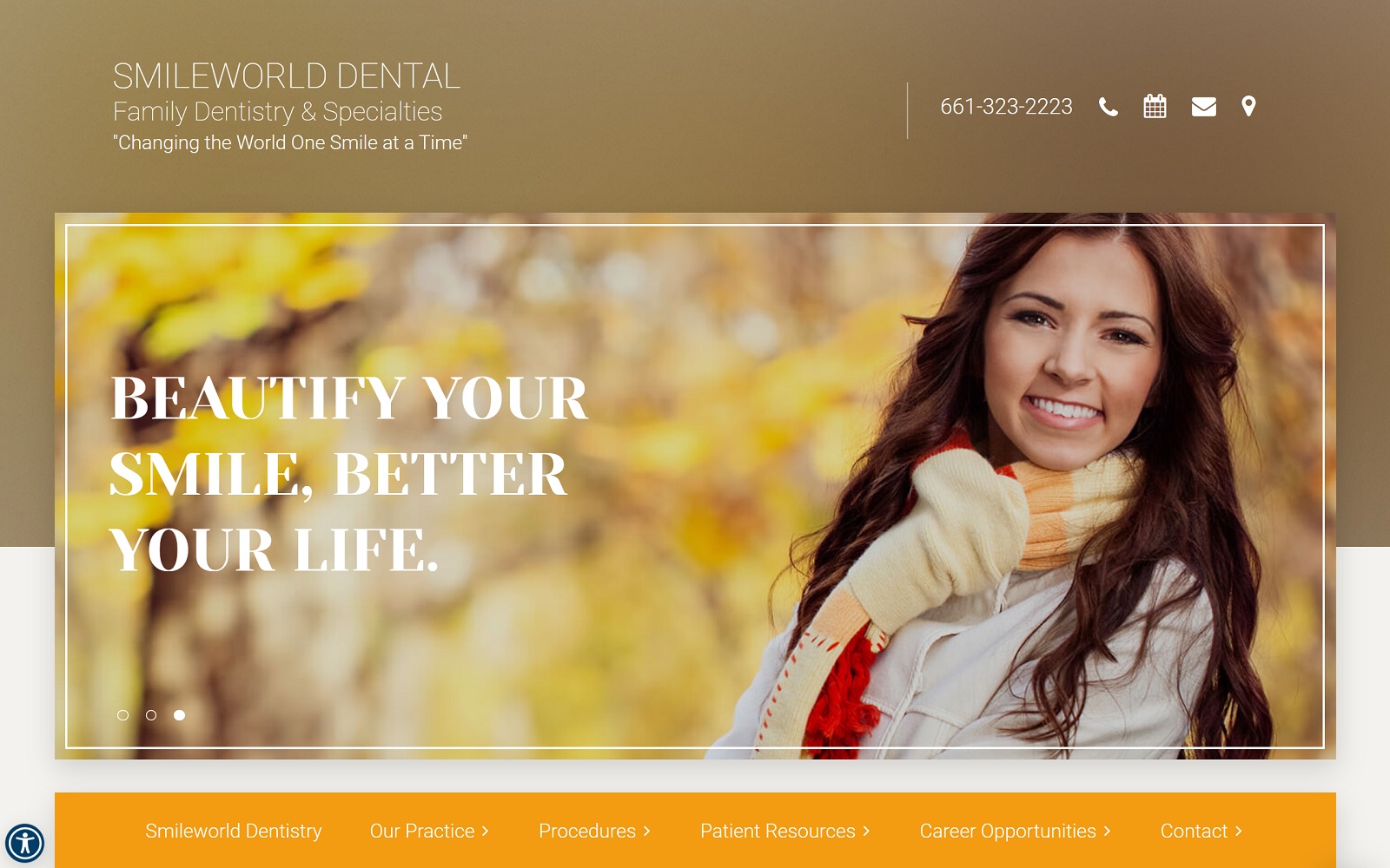 smileworlddentistry.com screenshot