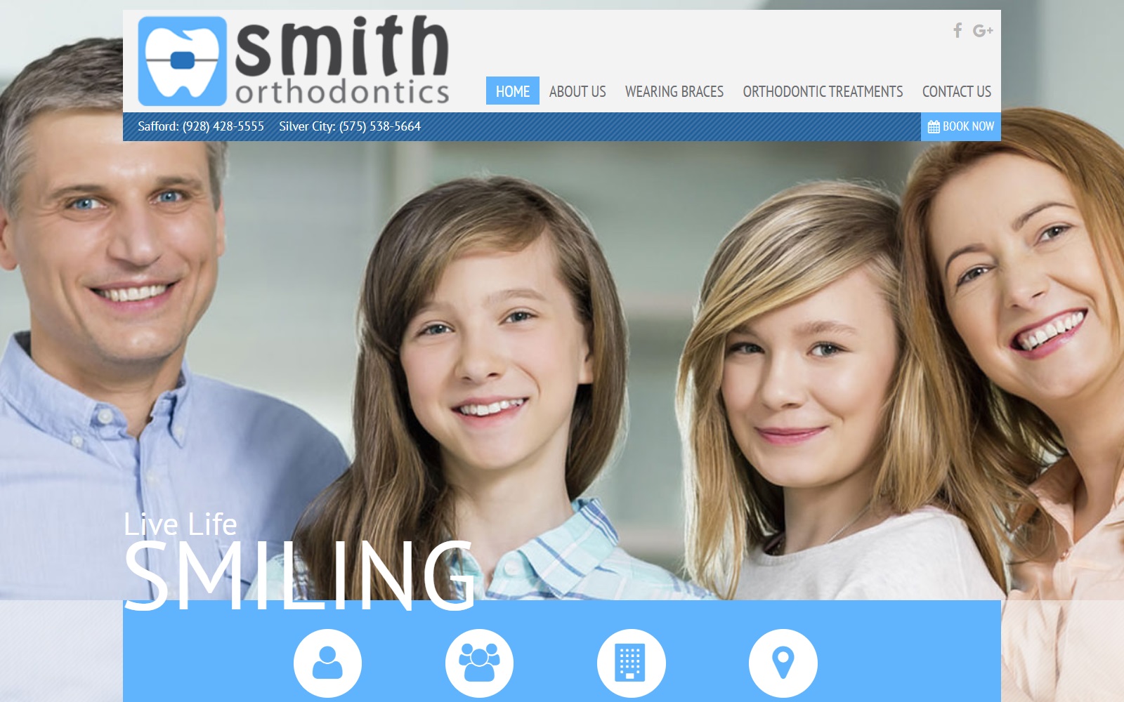 smithbraces.com screenshot