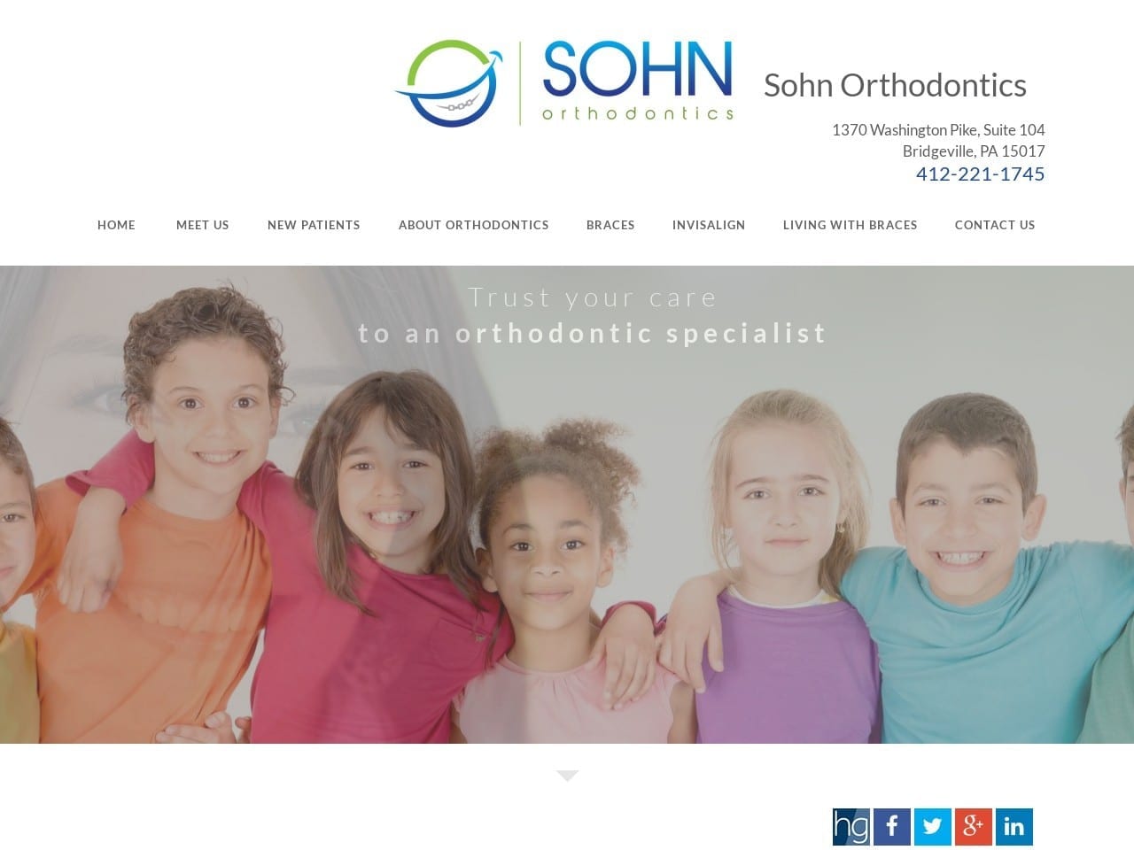 Sohn Jacqueline DMD MDS Website Screenshot from sohnbraces.com