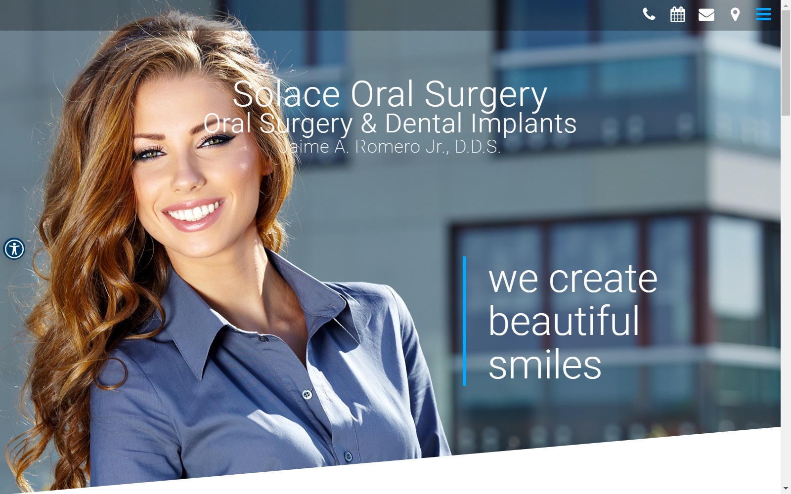 solaceoralsurgery.com screenshot