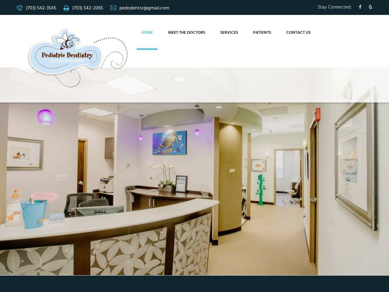 Dr. Therese Chu DDS Website Screenshot from southridingpedosmiles.com