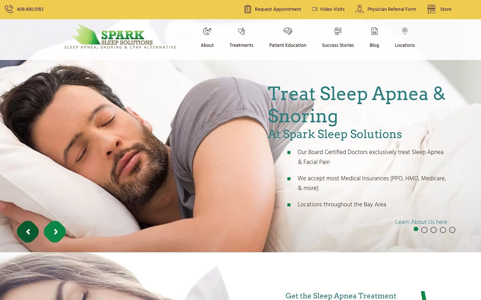 sparksleep.com screenshot