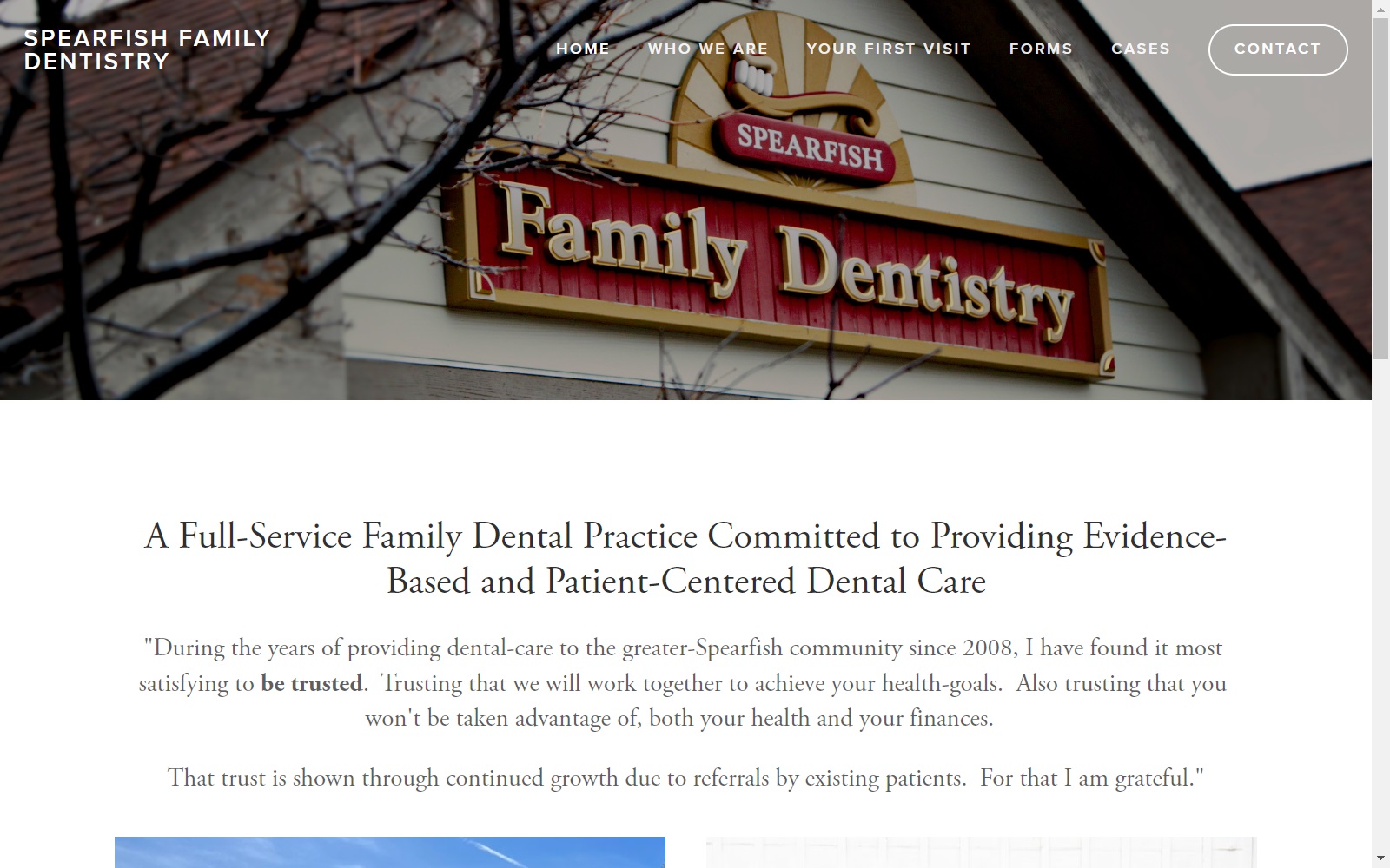 spearfishdentist.com screenshot