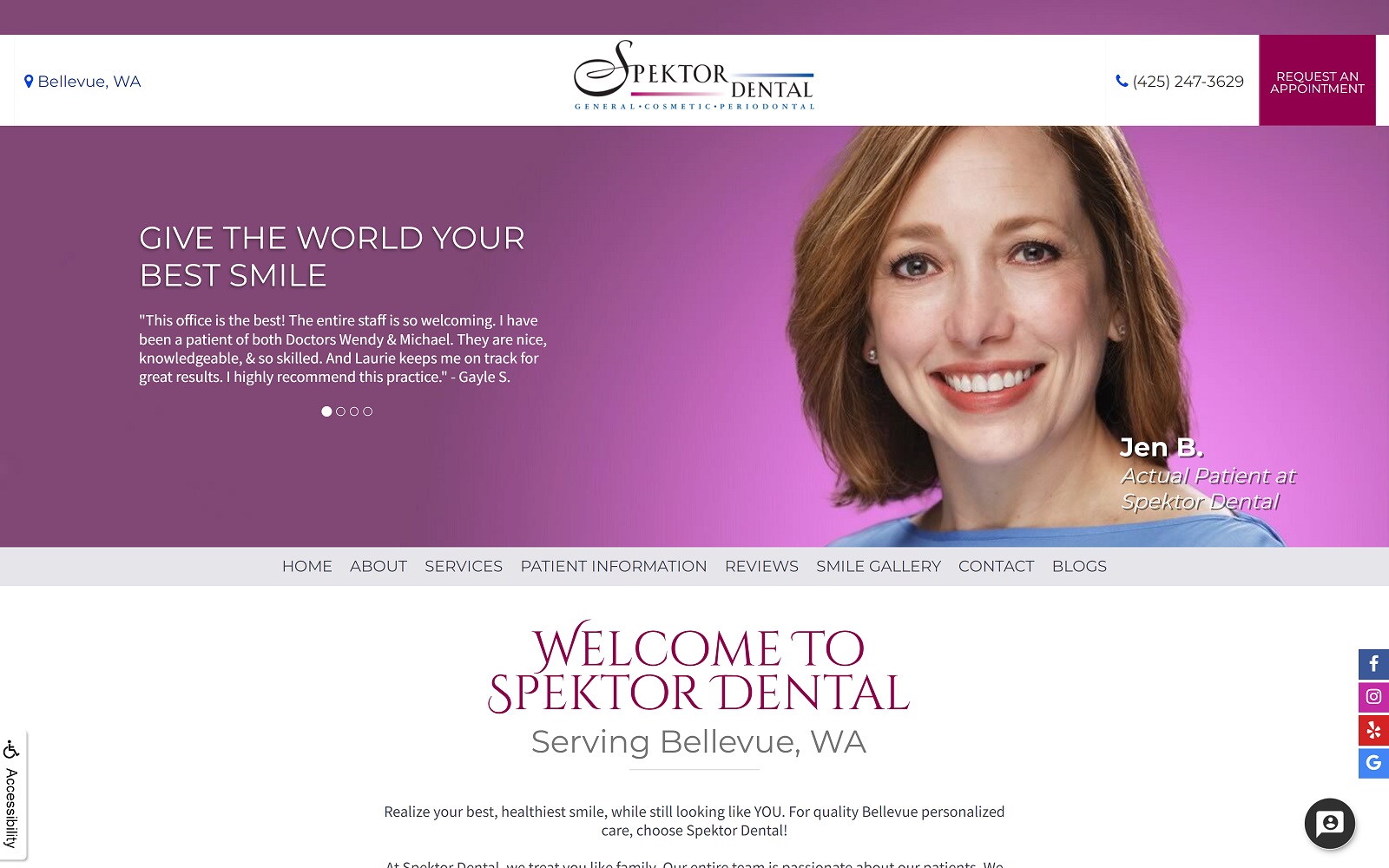 spektordental.com screenshot