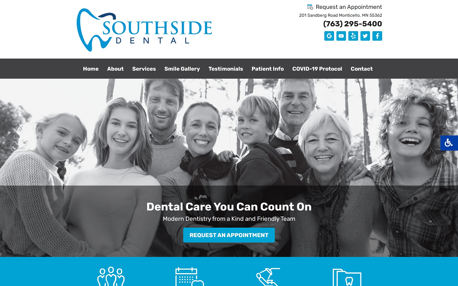 ssdentalcenter.com screenshot