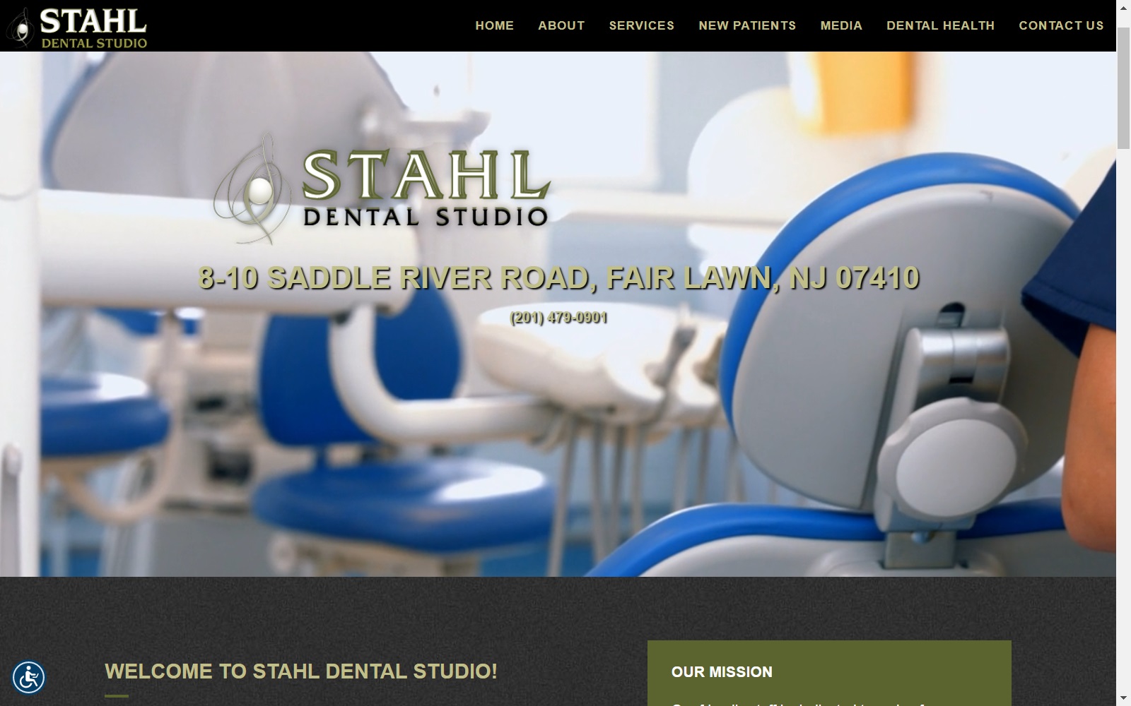 stahldentalstudio.com screenshot