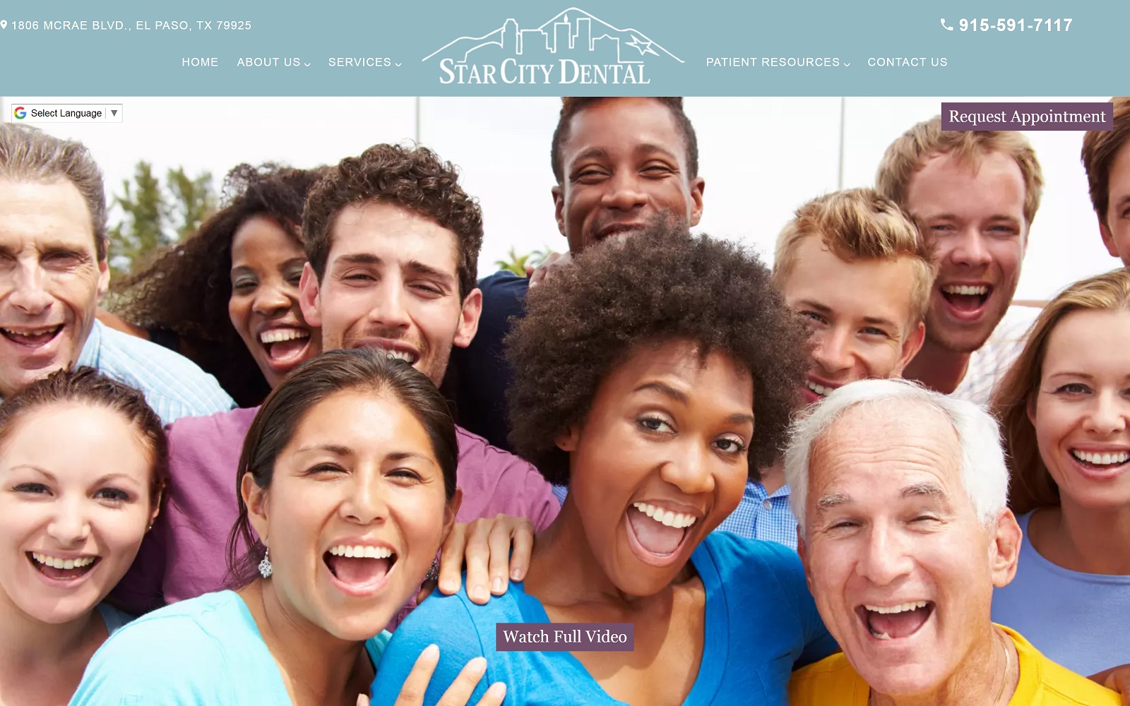 starcitydental.com screenshot