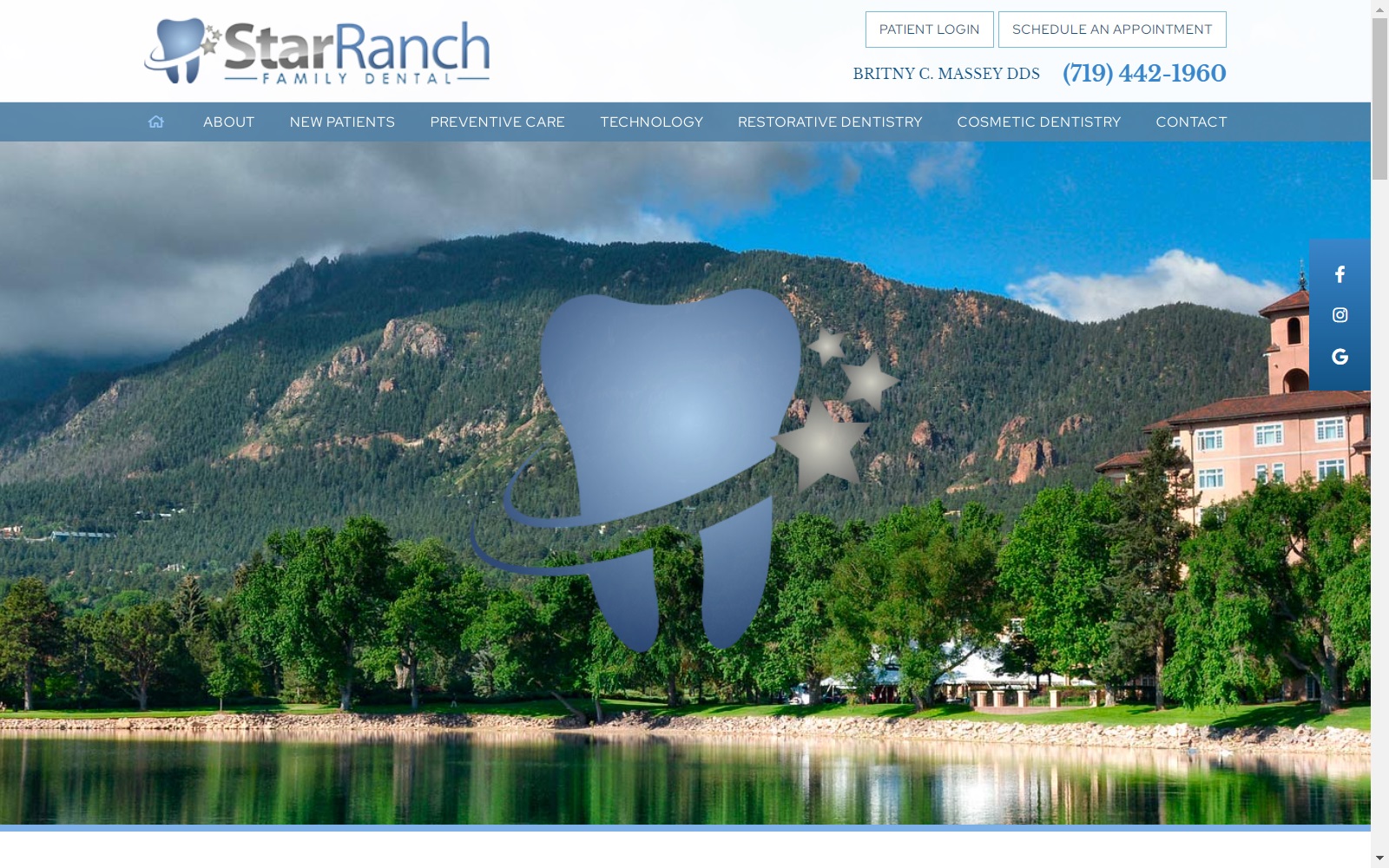 starranchfamilydental.com screenshot