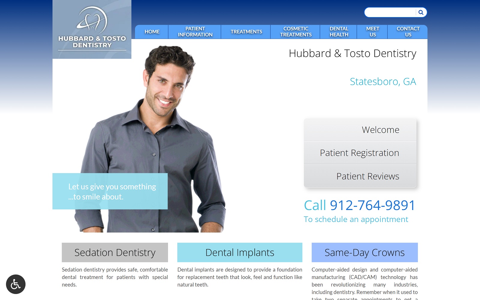 statesborodentist.com screenshot