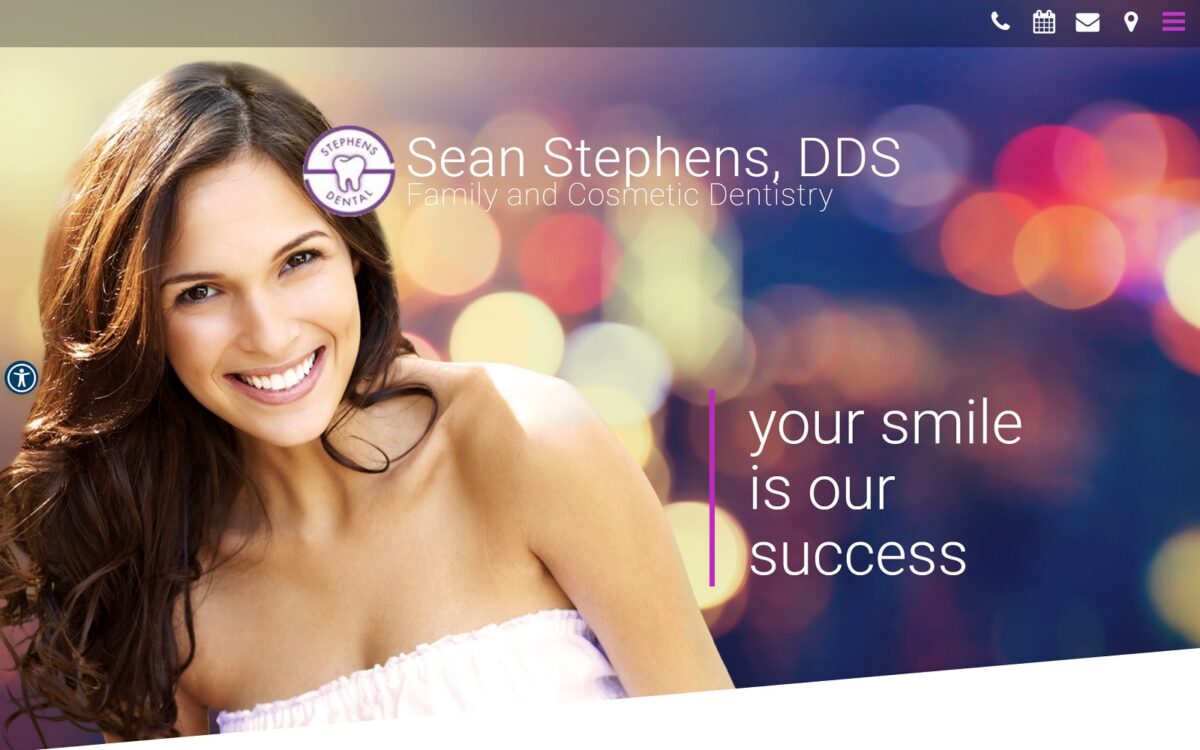 stephensdental.com screenshot