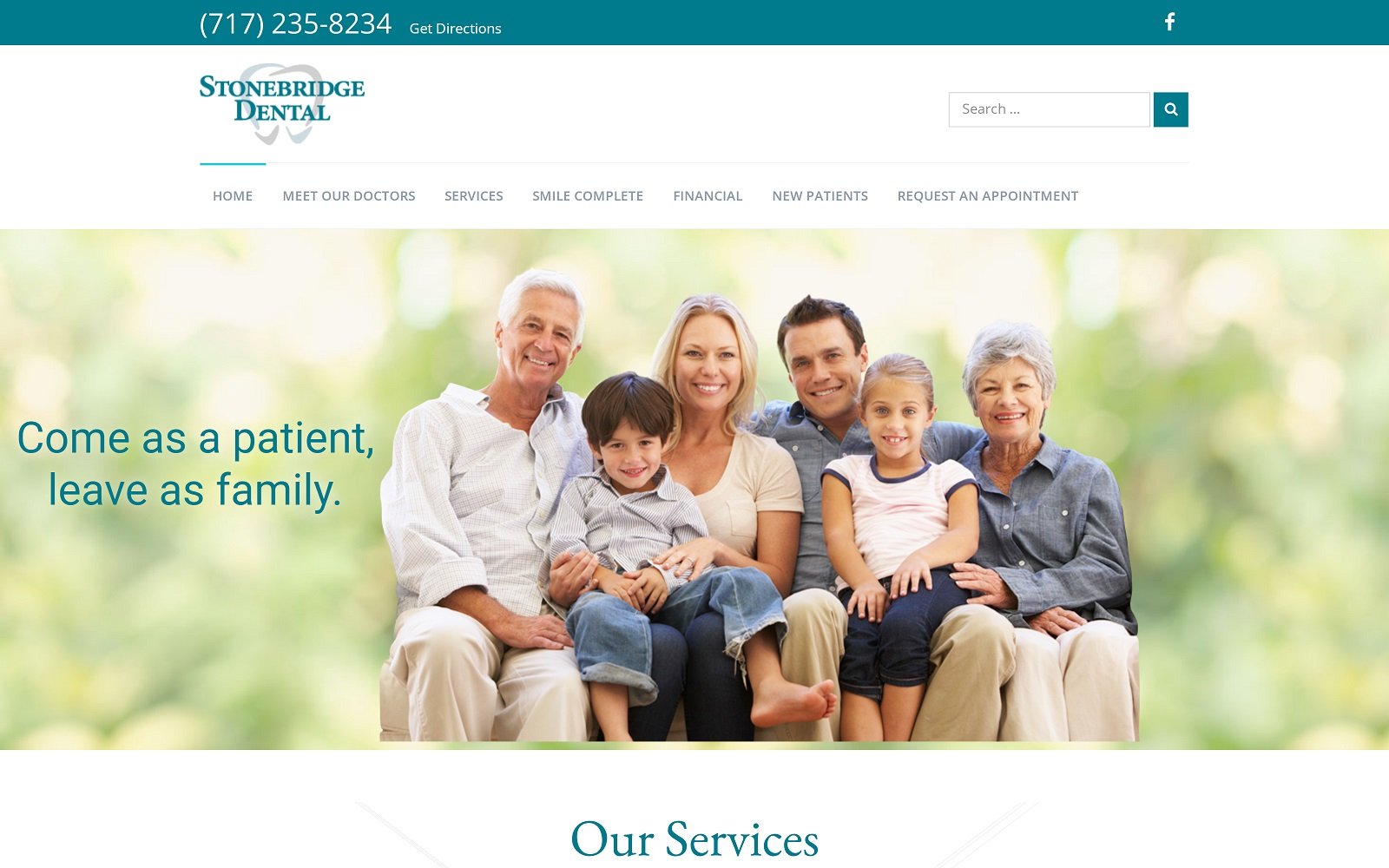 stonebridgedental.net screenshot