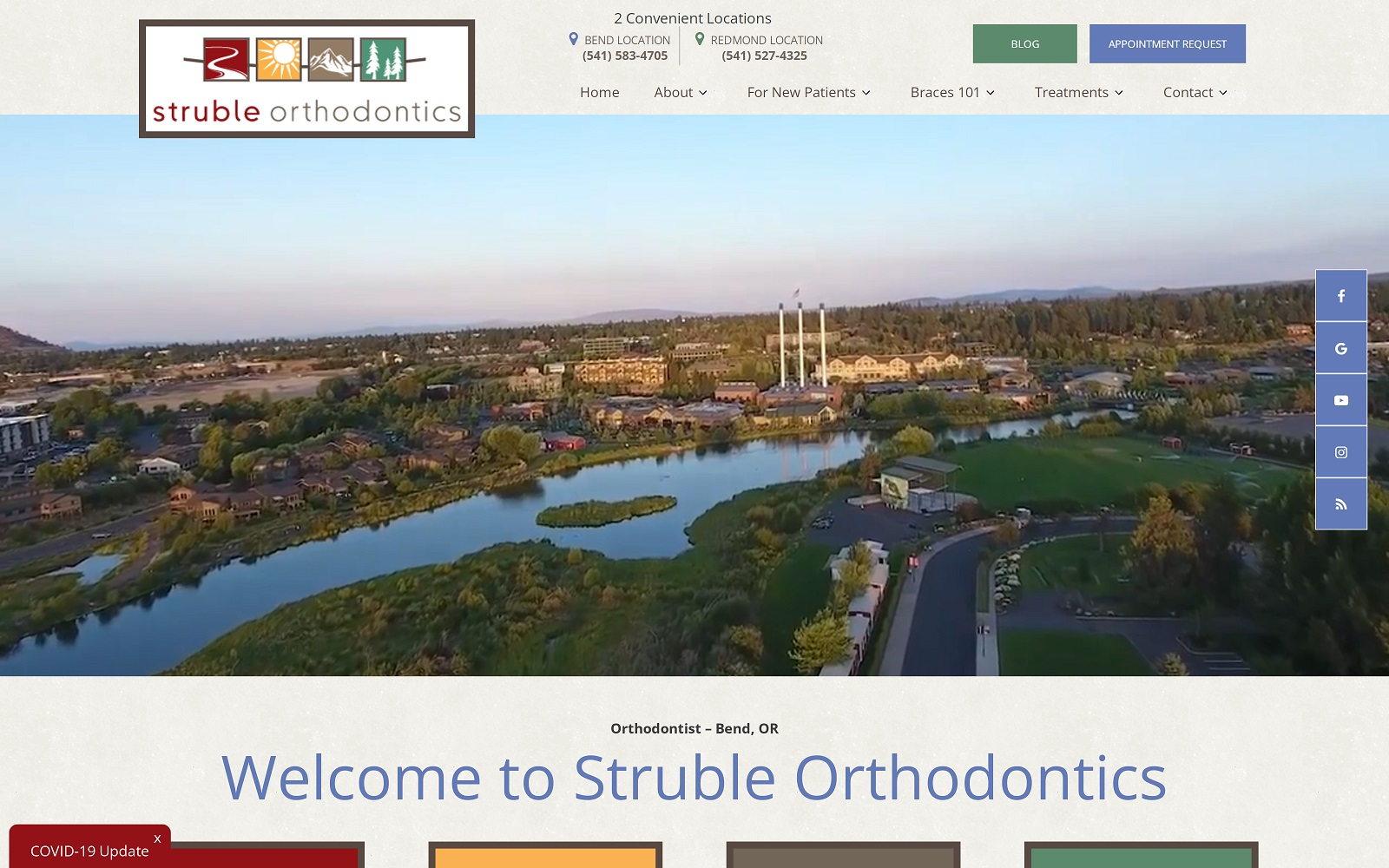 strubleortho.com screenshot