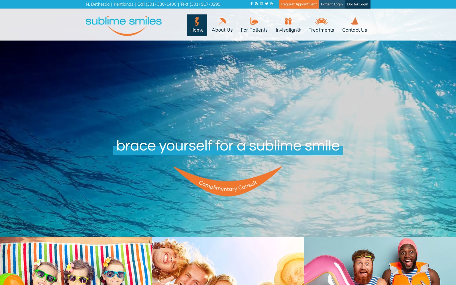 sublimesmiles.com screenshot