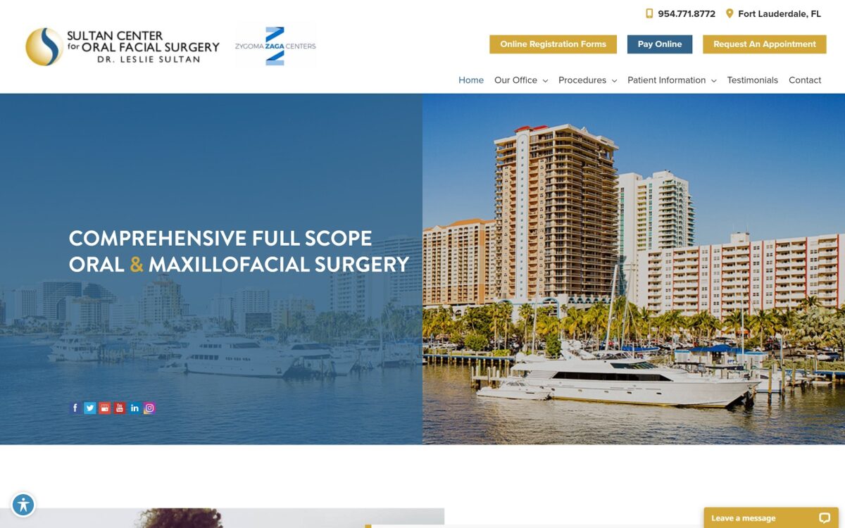 sultansurgicalcenter.com screenshot