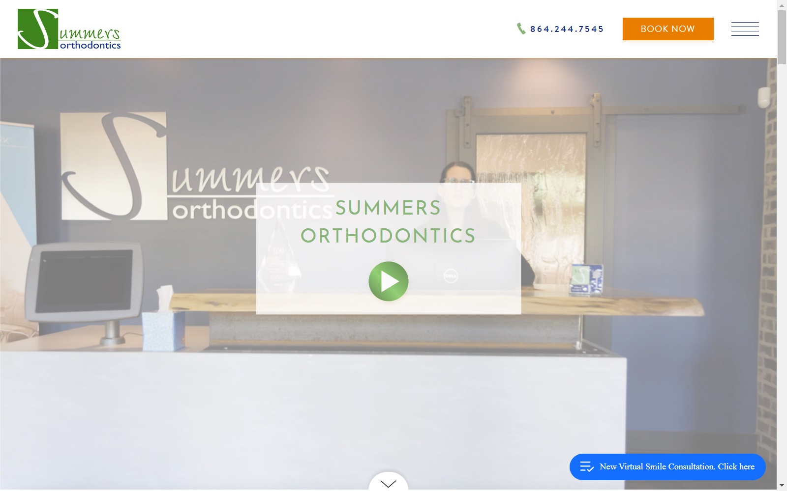 summersortho.com screenshot