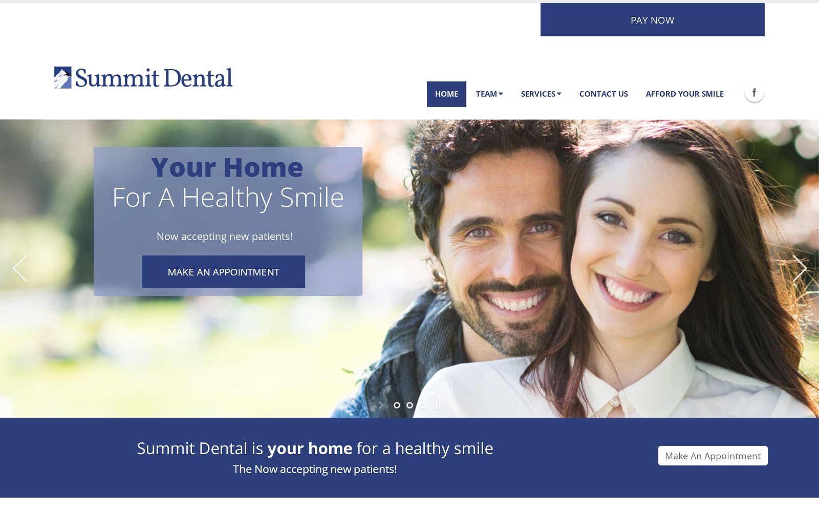 summitdentalss.com screenshot