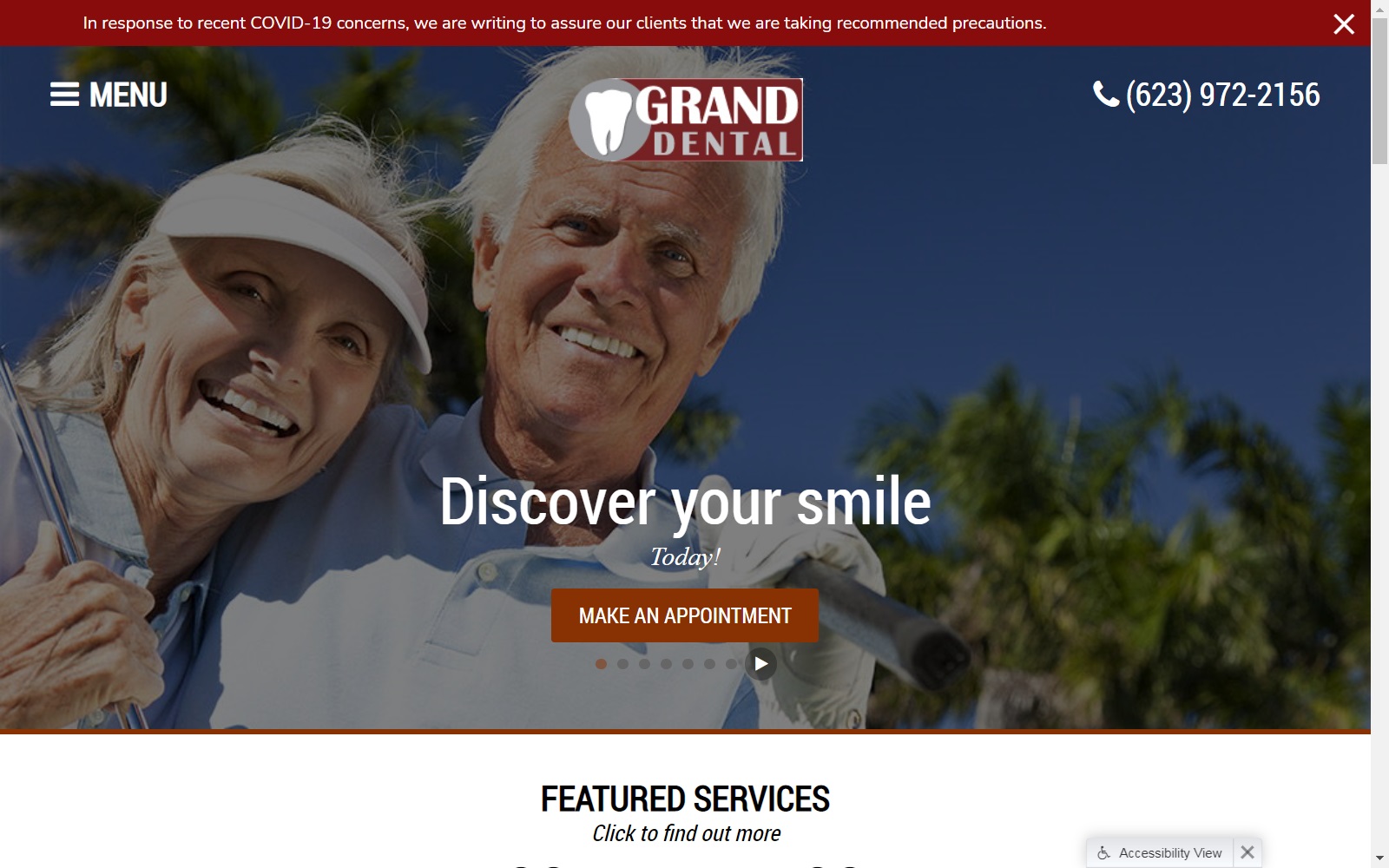 suncityazdentist.com screenshot