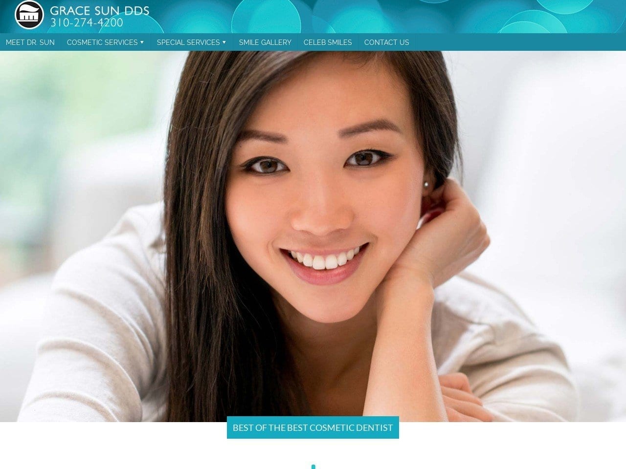 Grace Sun DDS Website Screenshot from sundds.com