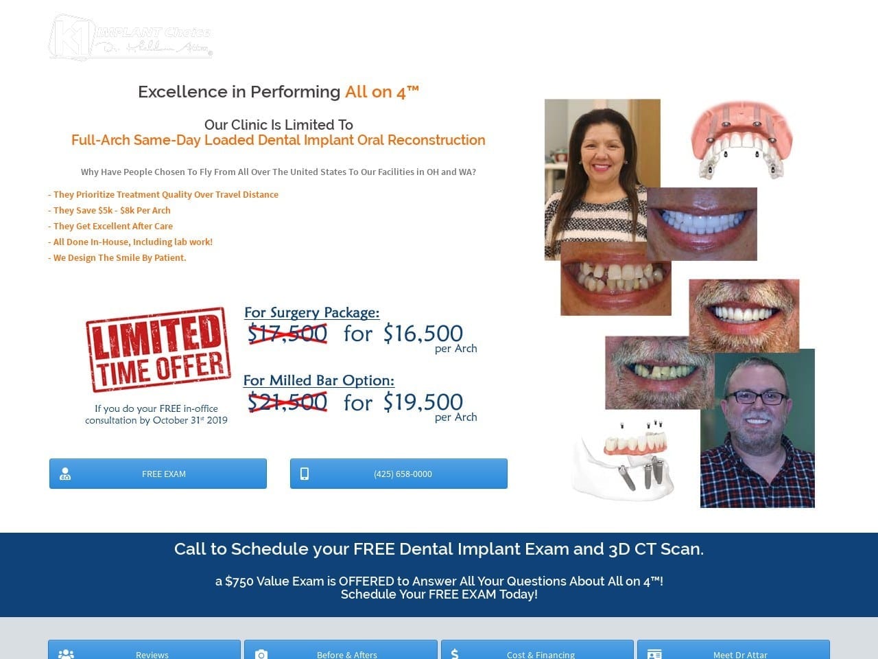 Sun Dental and Dentures Website Screenshot from sundentalanddentures.com