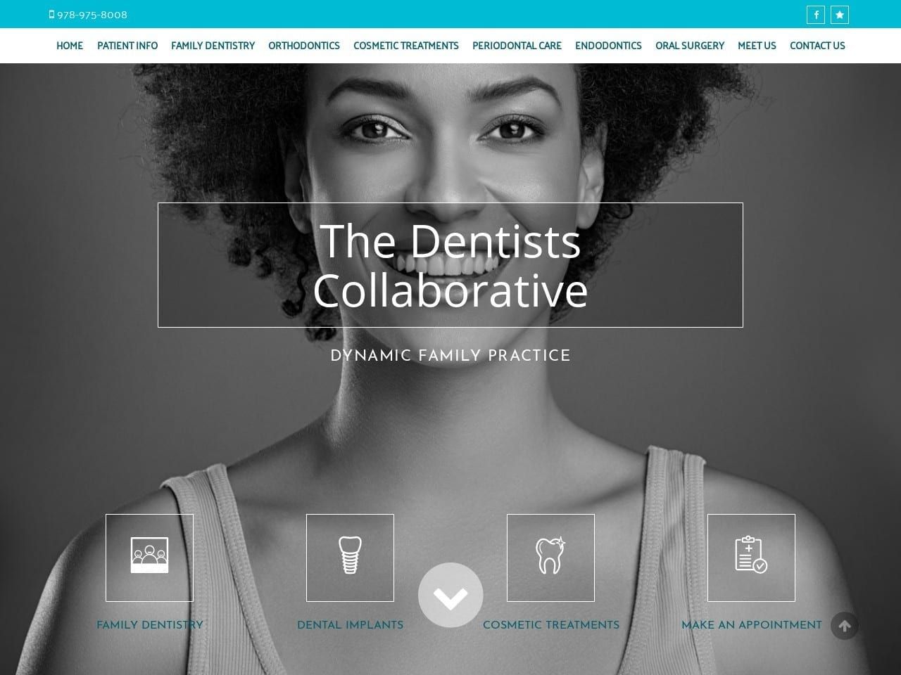 Dentist Website Screenshot from superdental.com