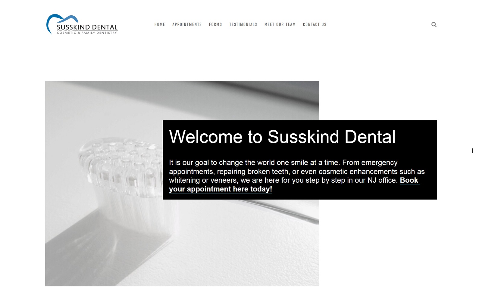 susskinddental.com screenshot