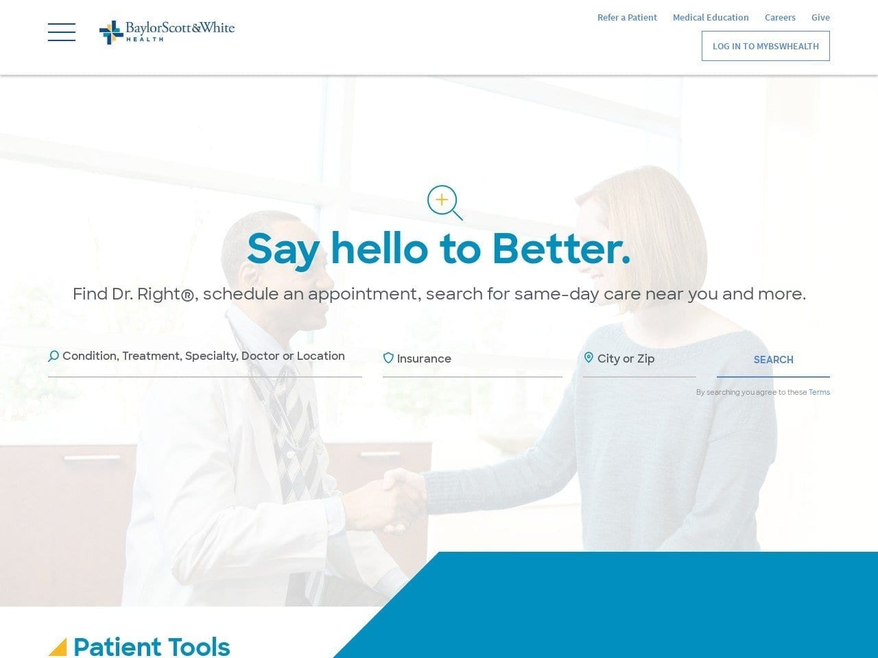 Scott Dentist Website Screenshot from sw.org