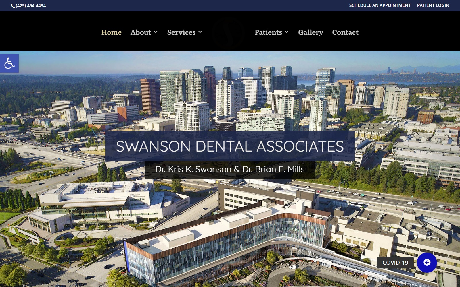 swansondental.com screenshot