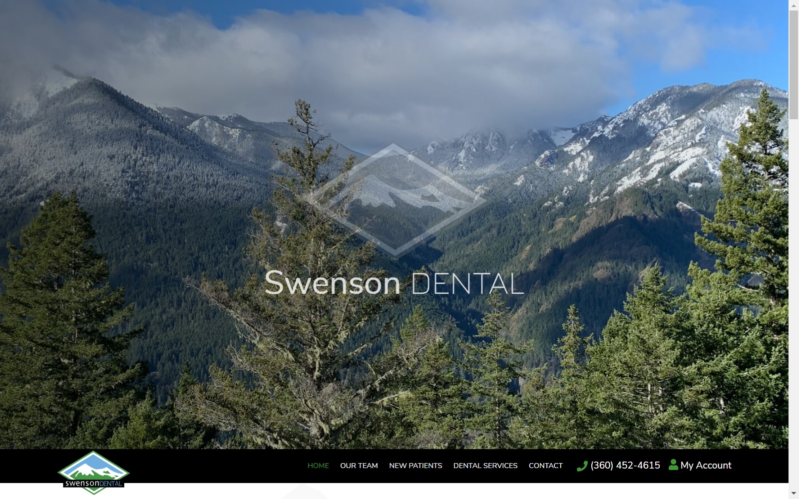 swensondentalclinic.com screenshot