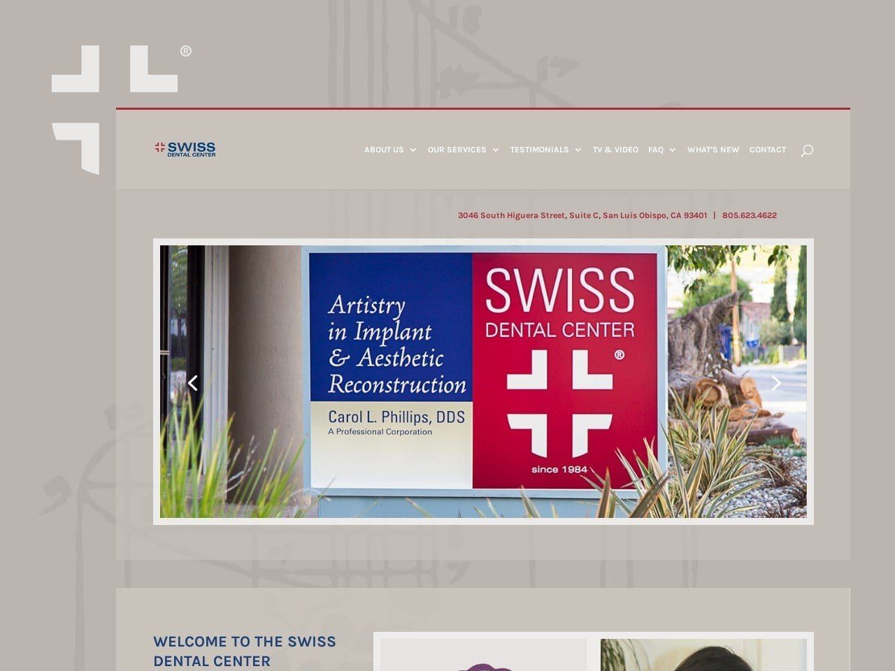 Swiss Dental Center Website Screenshot from swissdentalcenter.com