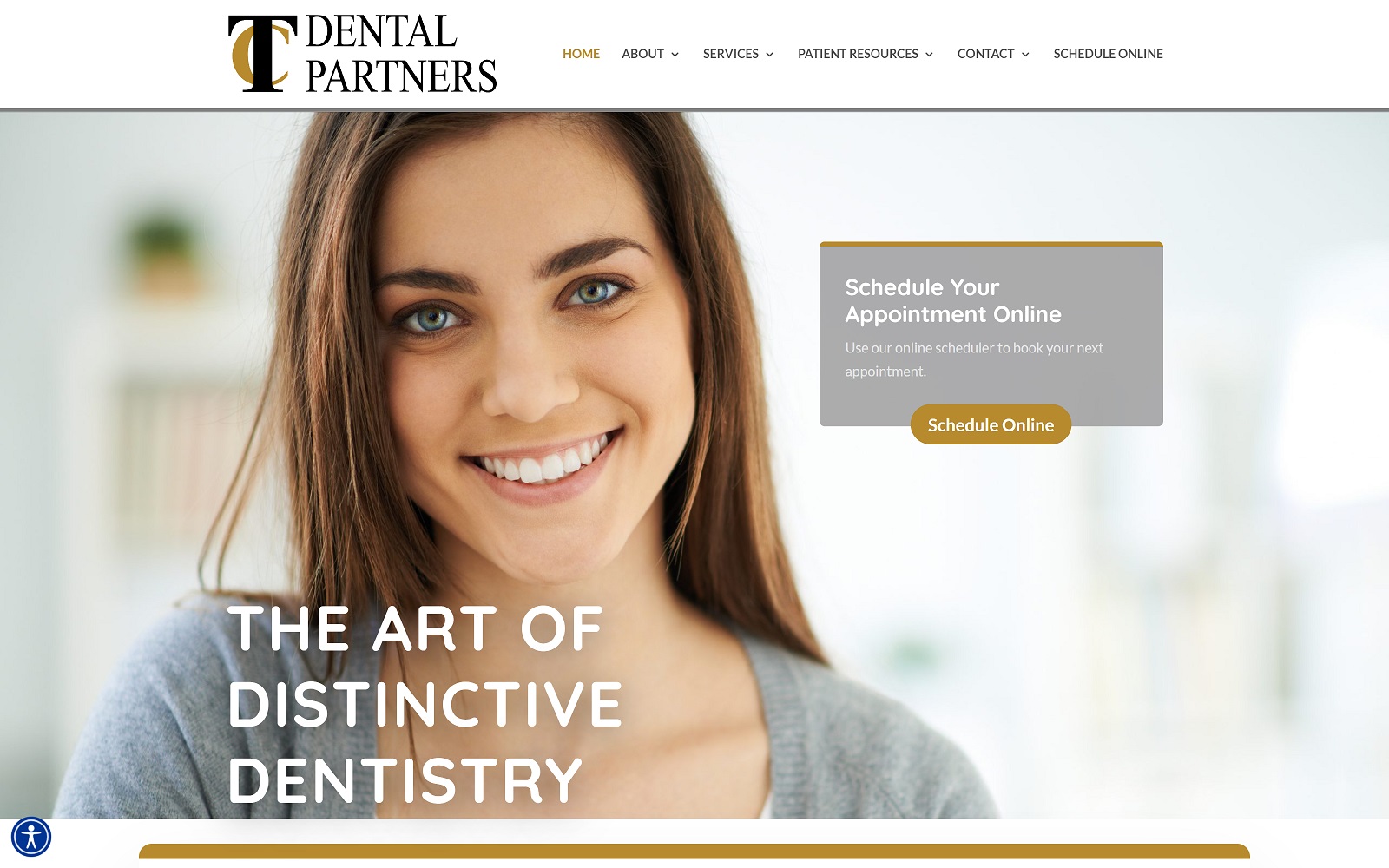 tcdentalpartners.com screenshot