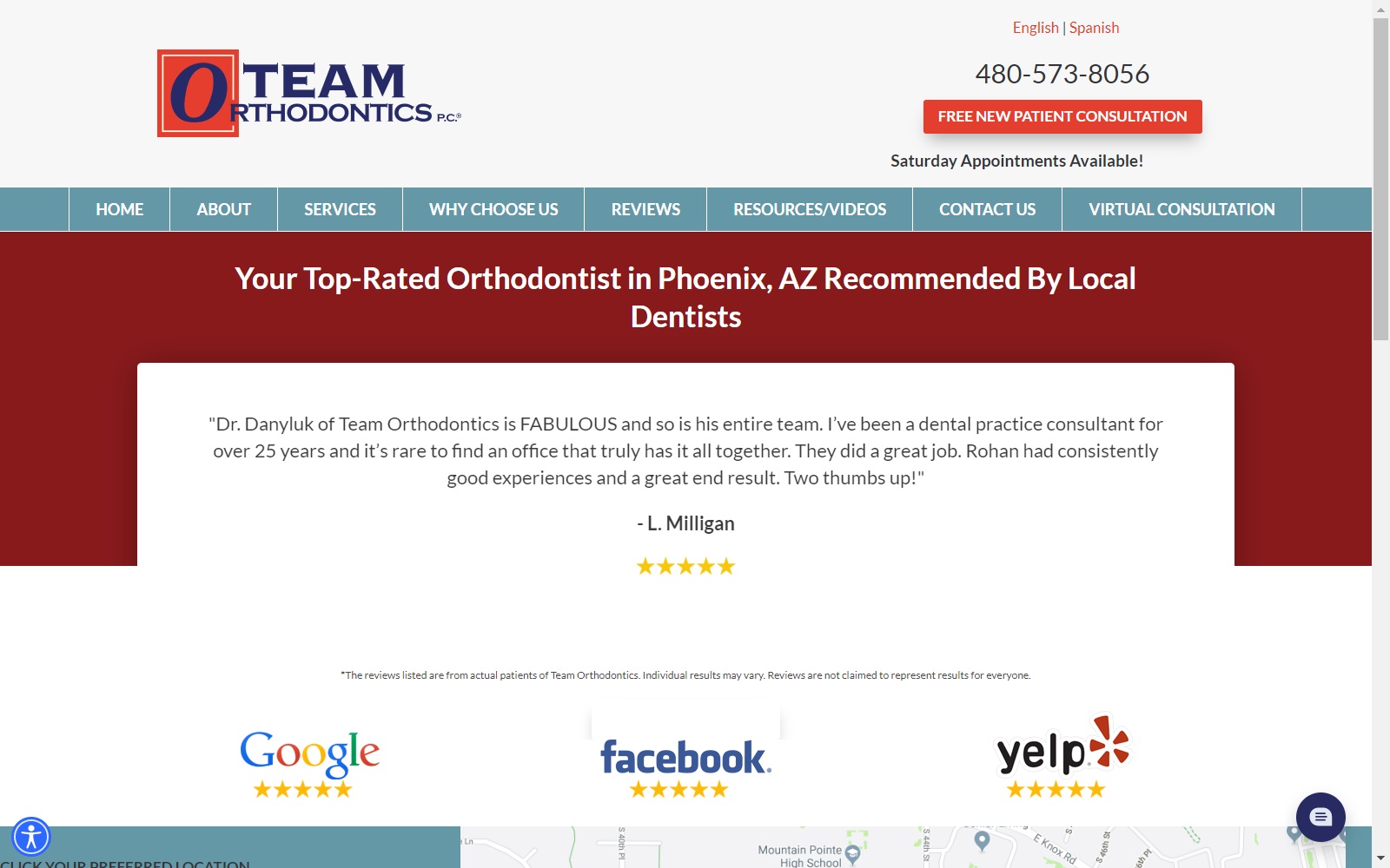 teamorthodontics.com screenshot