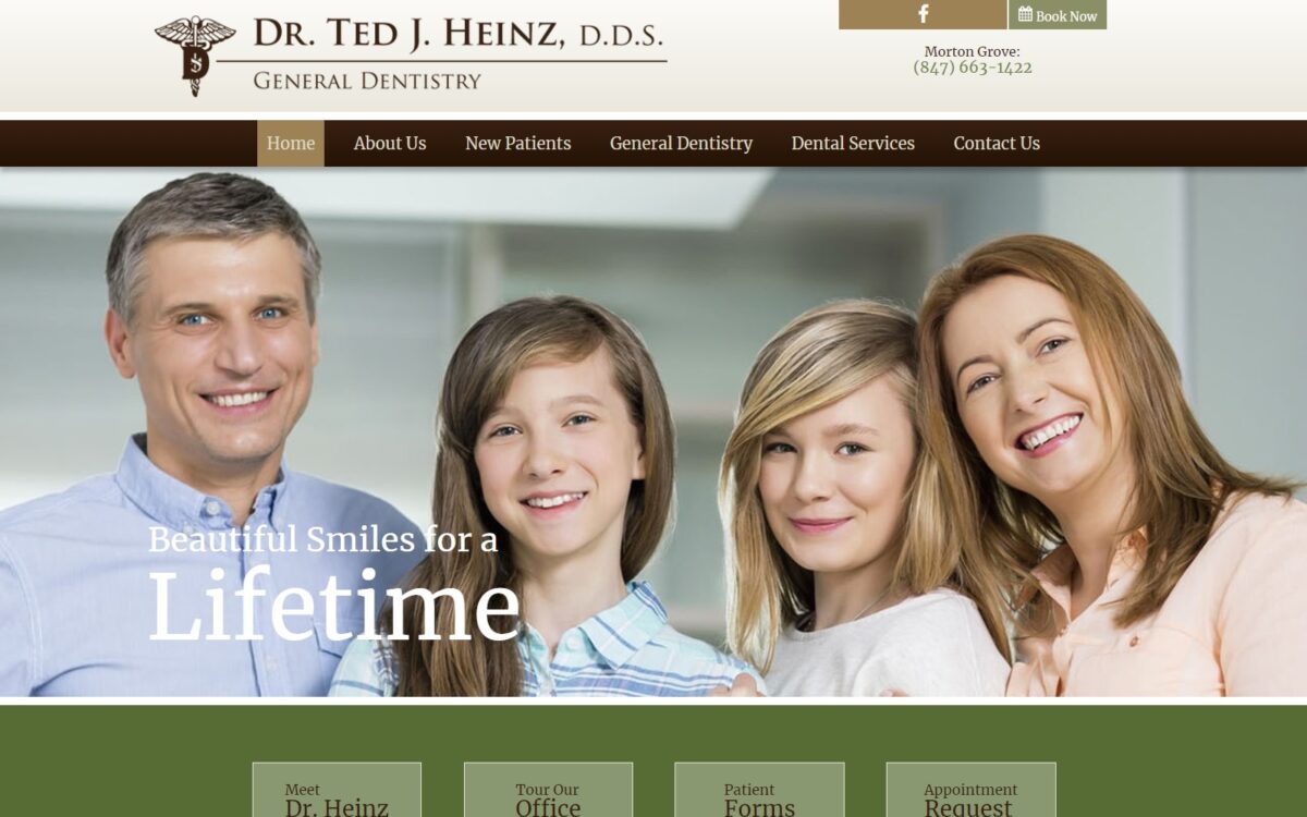 tedheinz.com screenshot