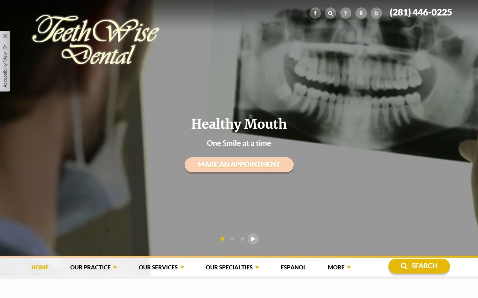 teethwisedental.com screenshot