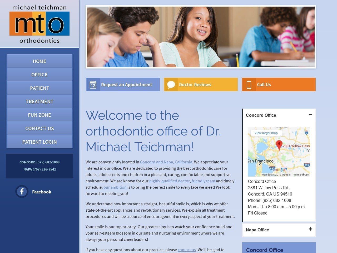 Teichman Michael DDS Website Screenshot from teichmanortho.com