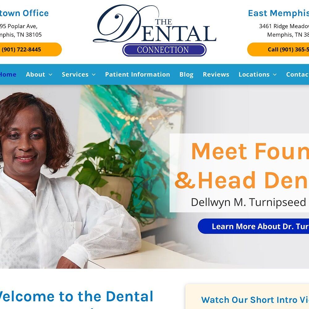thedentalconnectionmemphis.com screenshot