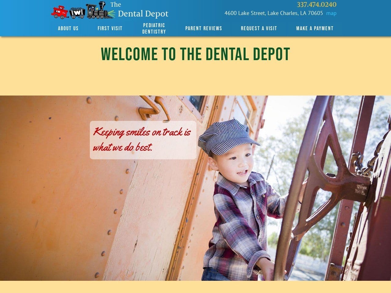 Worley Scott L DDS Website Screenshot from thedentaldepot.com