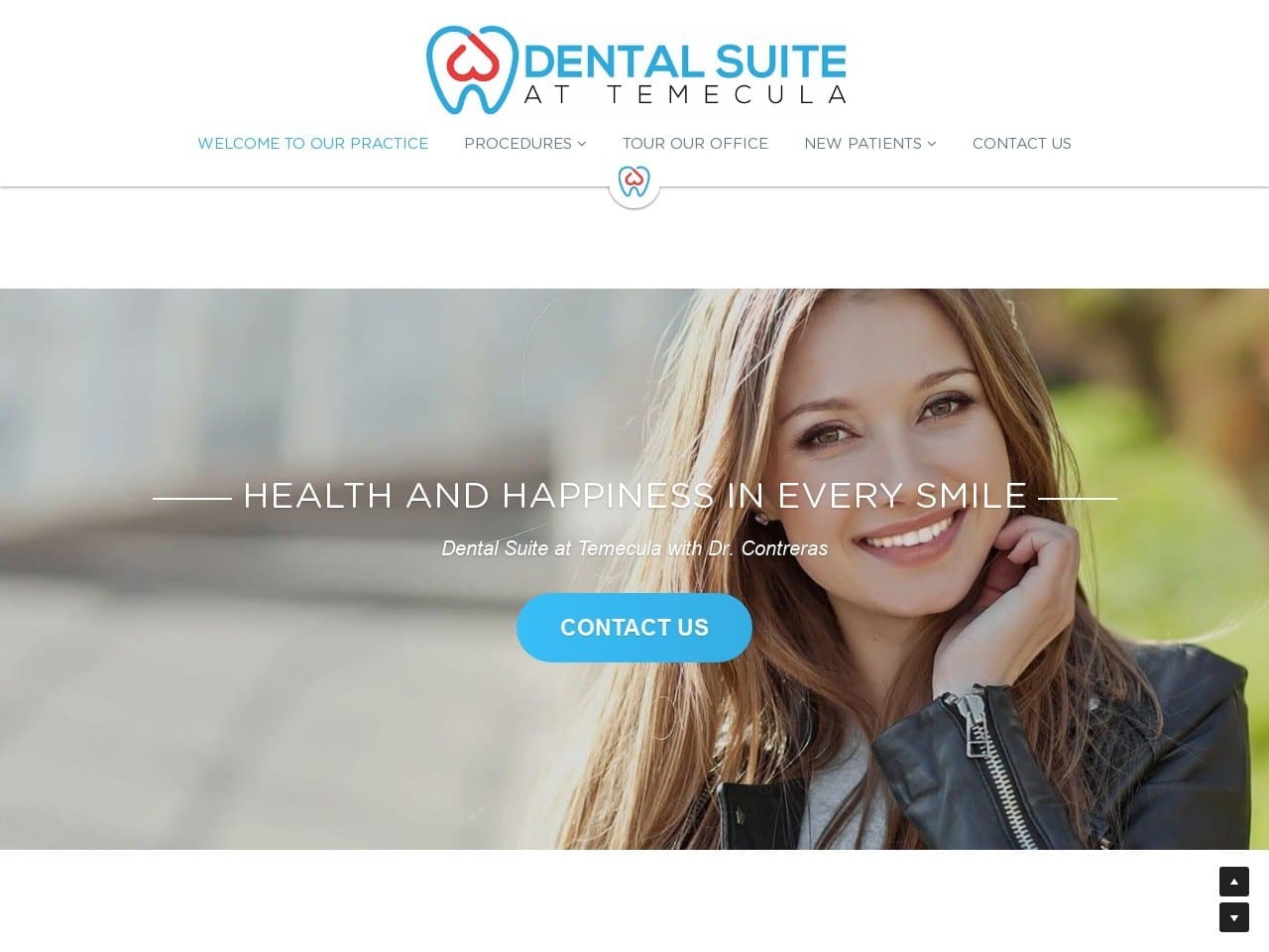 The Dental Suite at Rancho Pueblo Website Screenshot from thedentalsuitetemecula.com