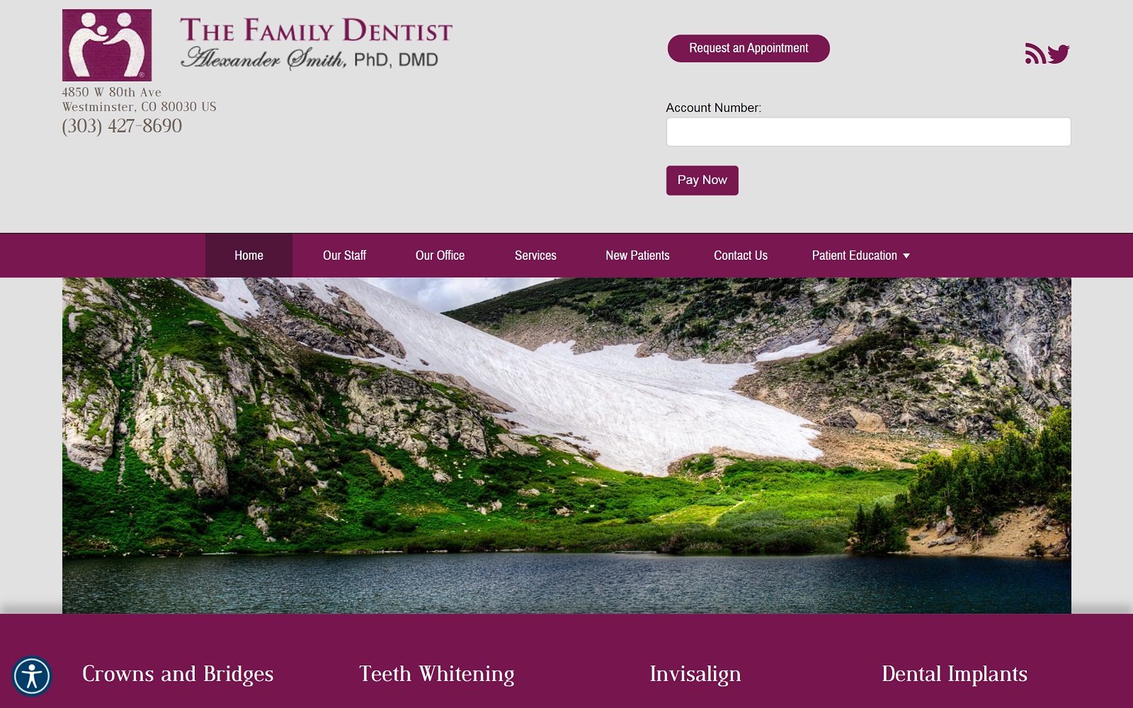 thefamilydentistco.com screenshot