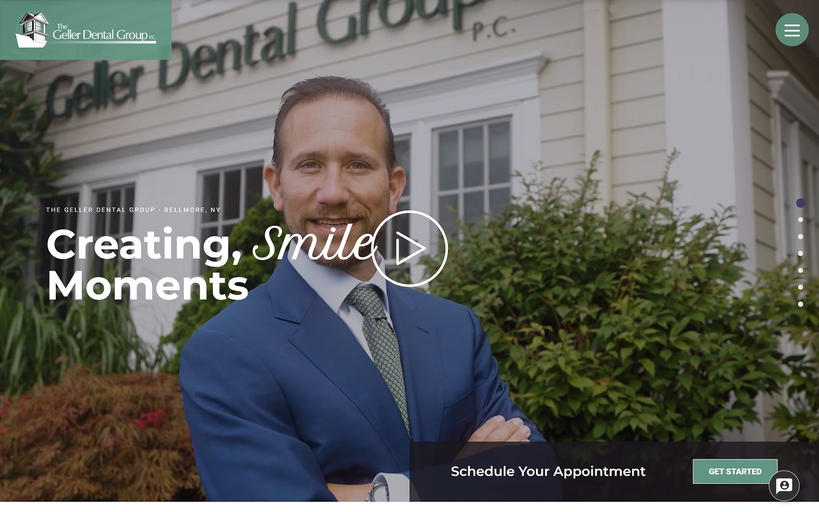 thegellerdentalgroup.com screenshot