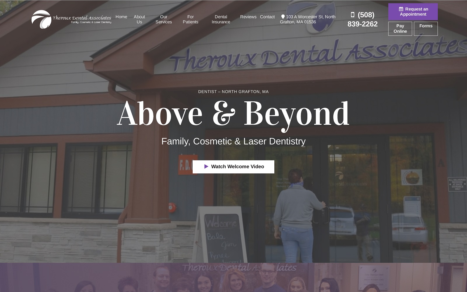 therouxdental.com screenshot